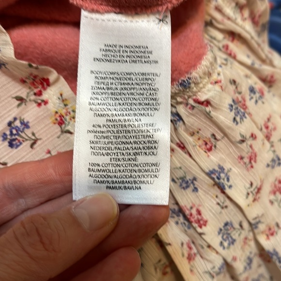 NEW Girl’s, POLO Ralph Lauren, Size S/7 Hoodie Dress - Picture 3 of 3